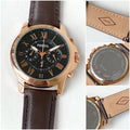 Imported premium bradshaw rose gold wrist watch for her