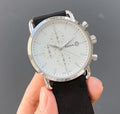 Breitling black wrist watch for men