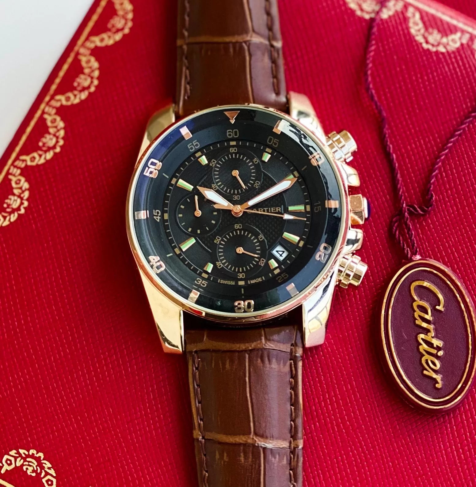 Imported premium Ocean 007 Chronograph Wrist Watch for men