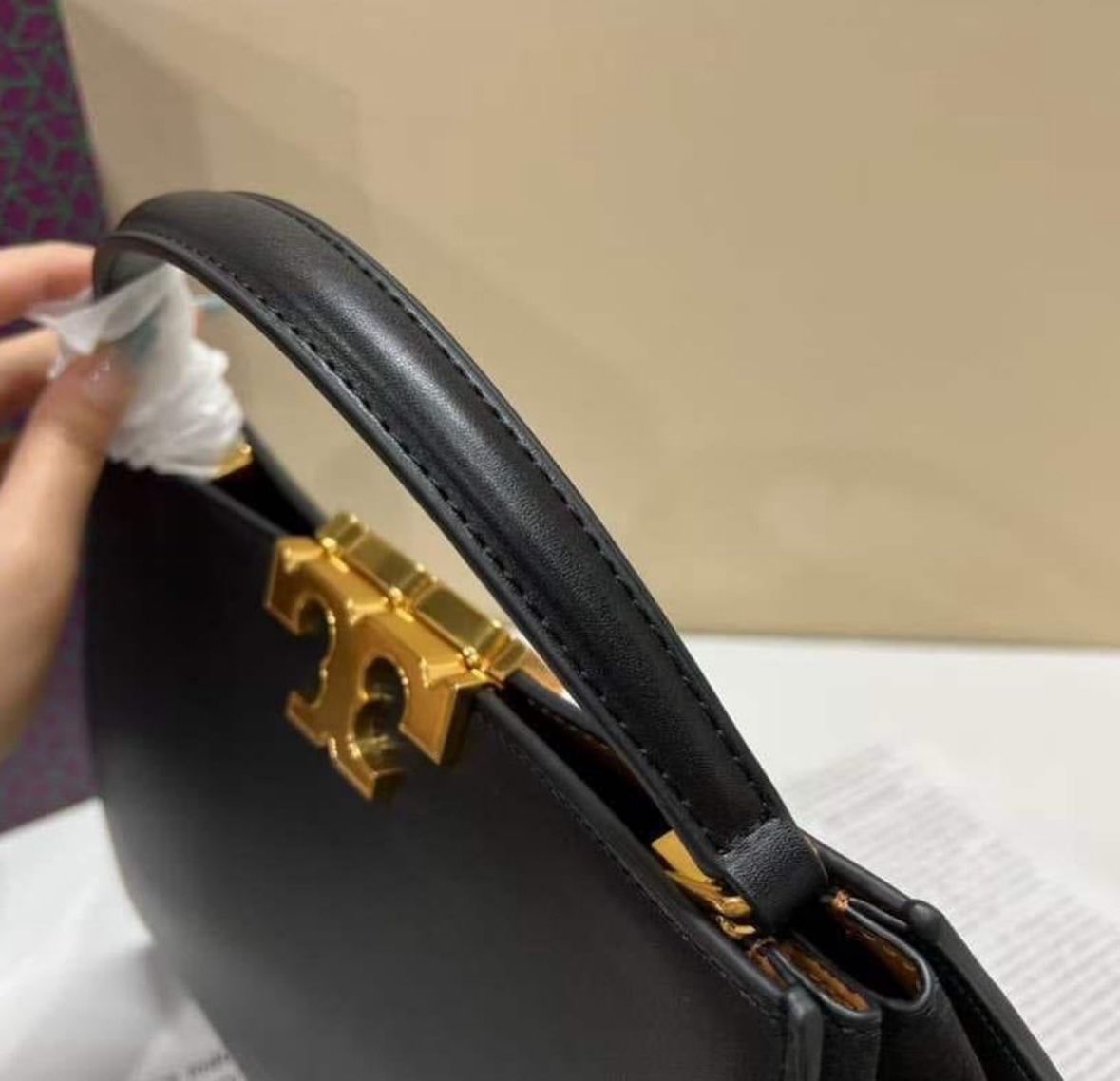 Coach Lana Hobo imported premium quality women bag - Beize