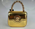 Imported La Medusa imported leather mini bag women
