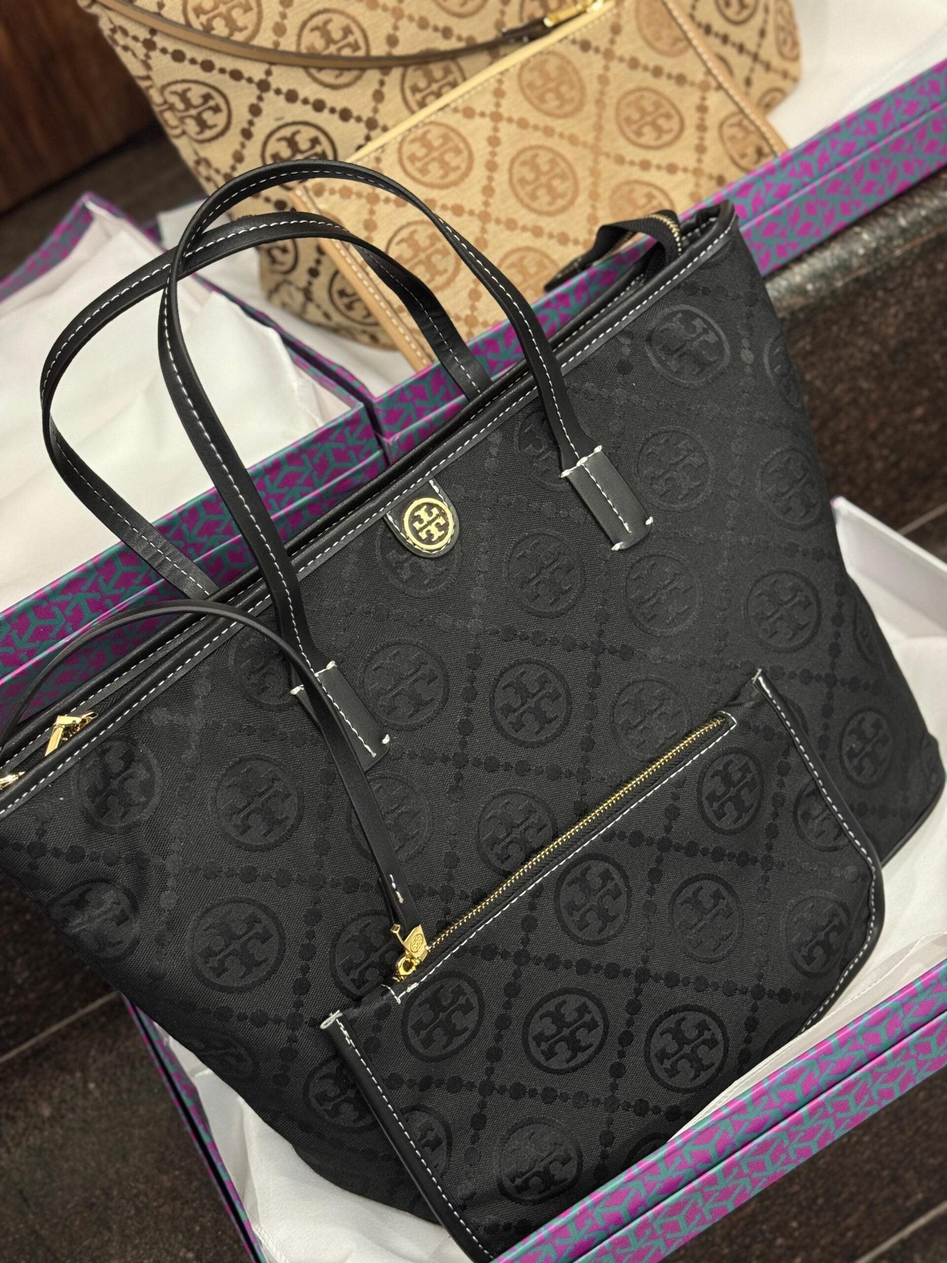 TORY BURCH ELLA TOTE BAG