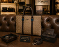 LATEST BURBERRY BACKPACK IN GENUINE LEATHER - grey