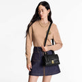 DESIGNER BOTTEGA SERIES RICH BLACK DUFFLE Tote BAGS